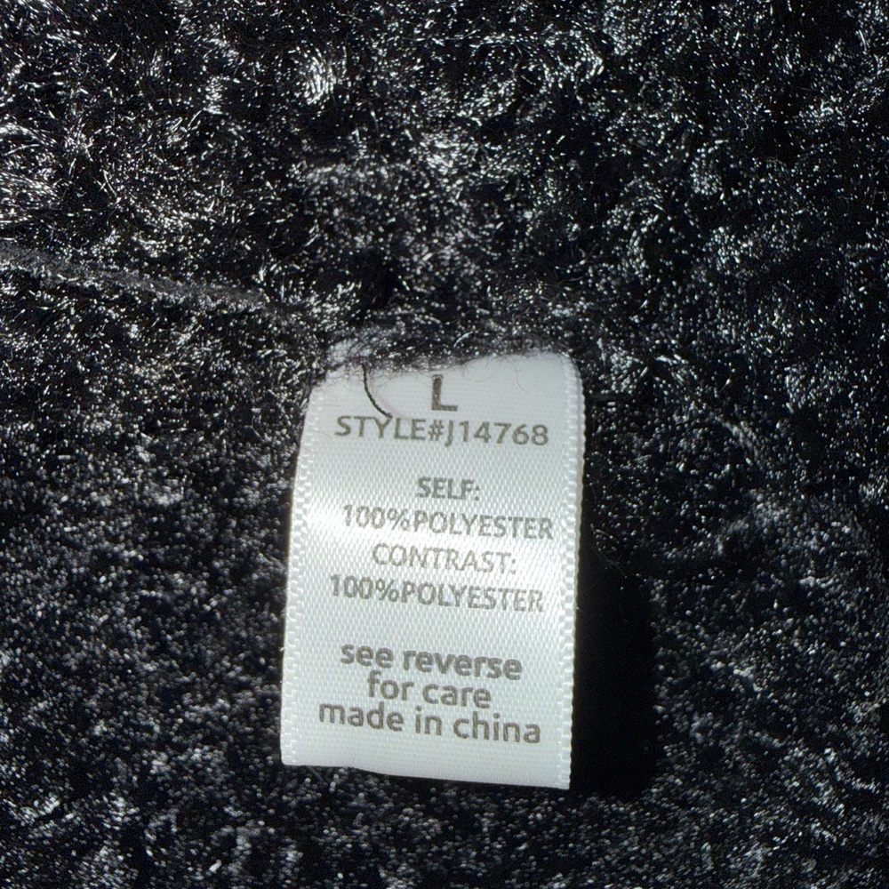 Cozy Black Teddy-Trim Jacket - Picture 14 of 14